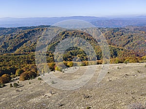 Landscape of Erul mountain near Golemi peak, Bulgaria photo