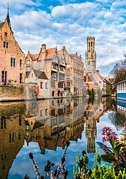 Medieval buildings in Bruges