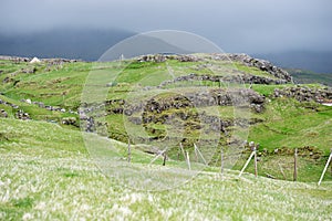 Landscape on the Faroe Islands