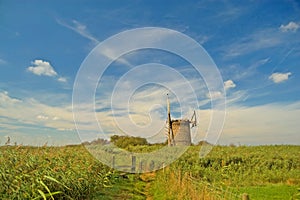 Landscape of the fens photo