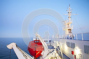 Landscape of ferry cruise