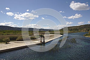 Hydraulic infrastructure of the Acequia Real del JÃÆÃÂºcar to the passage of the town of Antella