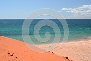 Landscape at FranÃ§ois Peron national park. Shark Bay. Western Australia