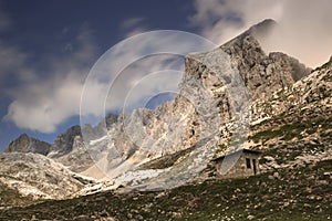 Landscape in Fuente De in Picos de Europa photo