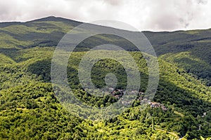 Landscape in Garfagnana (Tuscany)