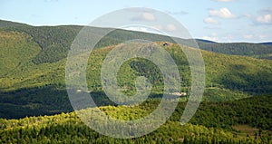 Landscape of Gaspesie National Park
