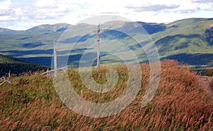 Landscape of Gaspesie National Park photo