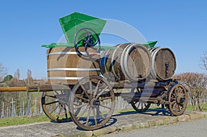 Landscape at german Wine Road,Germany