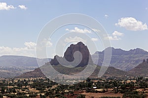 Landscape in Gheralta, Northern Ethiopia