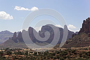 Landscape in Gheralta, Northern Ethiopia