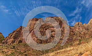 Landscape in Gheralta in Tigray, Northern Ethiopia.