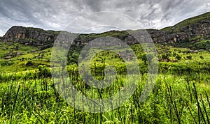 Landscape of Giants Castle Game Reserve