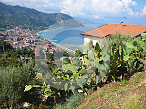 Landscape of Gioiosa Marea at Sicily