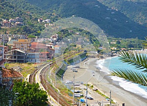 Landscape of Gioiosa Marea at Sicily photo