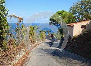 Landscape of Gioiosa Marea at Sicily photo