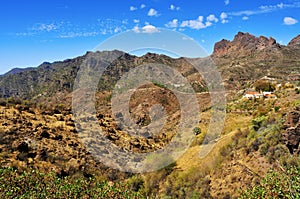 Landscape in Gran Canaria, Spain