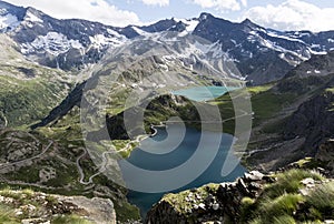 Landscape of Gran Paradiso national park