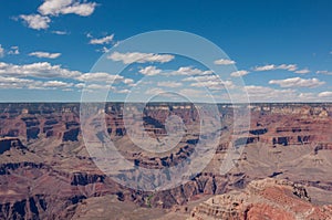 Landscape in the Grand Canyon National Park Arizona USA