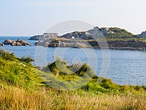 Landscape on the Guernsey Island