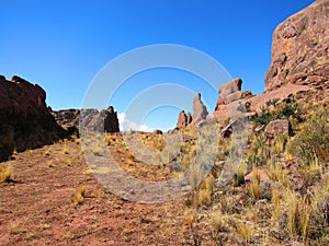 Landscape at Hayu Marca, Peru