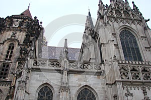 Panoráma historickej časti centrálneho obvodu mesta Košice na Slovensku.