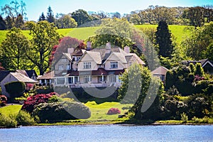 landscape of Home on the bank of Lake Windermere- UK