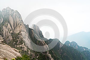 Landscape of Huangshan mountain Yellow mountain, Anhui, China