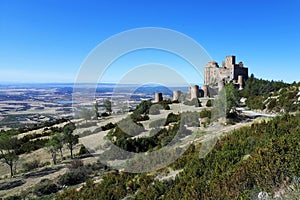 Castle of Loarre. Spain. photo