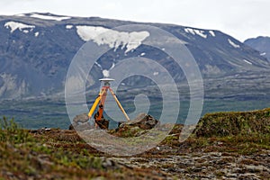 Landscape of Iceland,Meteorological instrumentation and equipment
