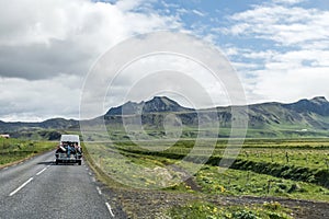 Landscape Iceland street Motorcross MX Adventure photo