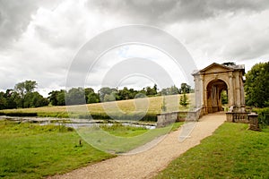 Landscape image around Stowe Garden in  Buckinghamshire England