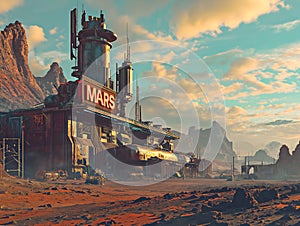 Future city on Mars, Red Mars and the city
