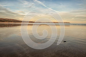 Landscape image of Oxwich Bay, Swansea, South Wales