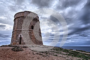 Landscape of the interior of Menorca - Balearic Islands - Spain photo