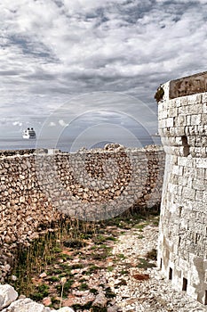 Landscape of the interior of Menorca - Balearic Islands - Spain photo