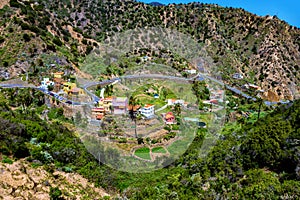 Landscape on Island La Gomera, Canary Islands, Spain, Europe