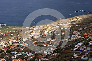 Landscape of the island La Plama