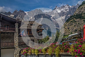 Landscape of italian alps