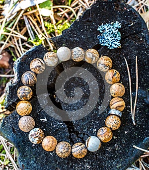 landscape jasper bracelet