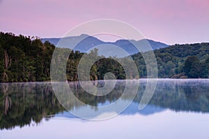 Landscape Julian Price Lake Blue Ridge Pkwy NC photo