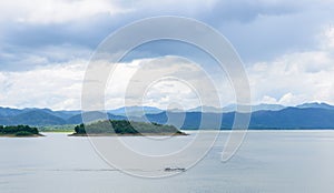 Landscape at Kaeng Krachan Dam, Kaeng Krachan National Park Thai