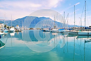 Landscape of Kalamata Messinia Peloponnese Greece