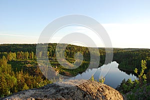 Landscape of Karelia photo