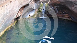 Landscape of karijini pilbara Western Australia