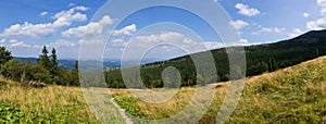 Landscape in Karkonosze mountains, Poland