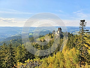 Landscape with Kasperk castle