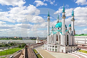 Landscape with Kazan Mosque