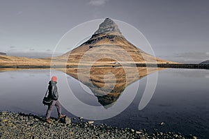 The Landscape of Kirkjufell Mountain, Iceland