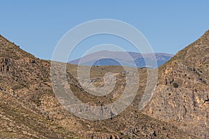 Landscape of La Alpujarra near Berja Almeria photo