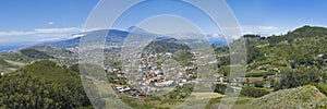 Landscape of La Laguna City, Tenerife, Spain